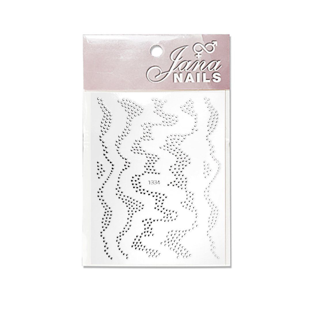NAIL STICKERS -DOTS SILVER