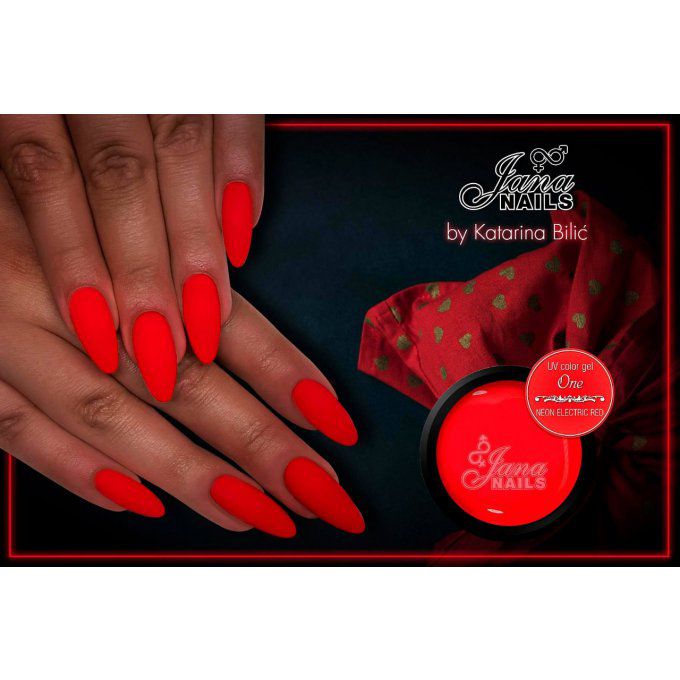Color gel one Neon Electric Red 5ml