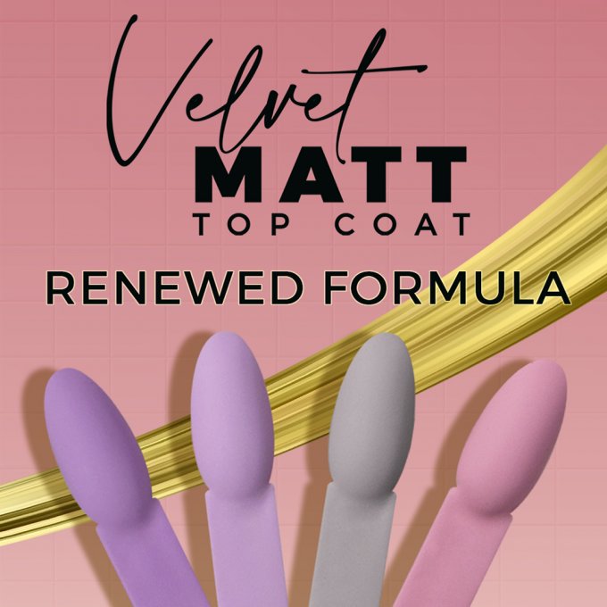 Velvet matt top coat 10ml